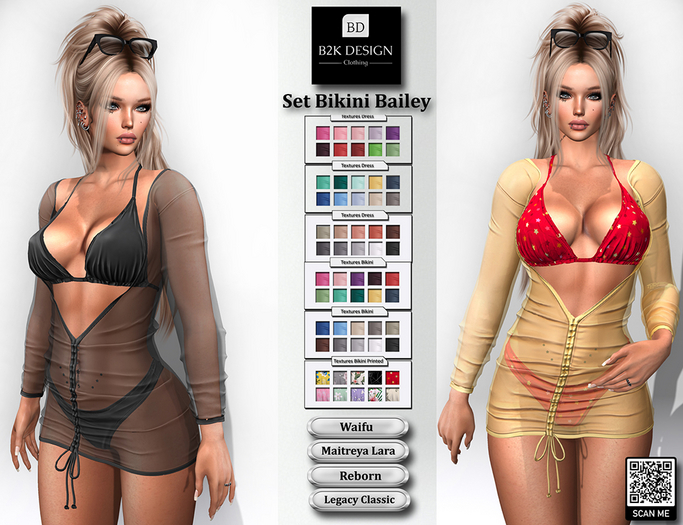 ..::B2K Design::..Set Bikini Bailey - ADD