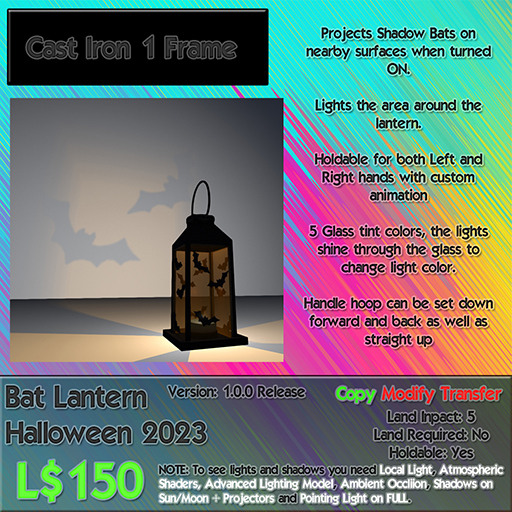 [RPC] Bat Lantern - Halloween 2023 (Iron1)