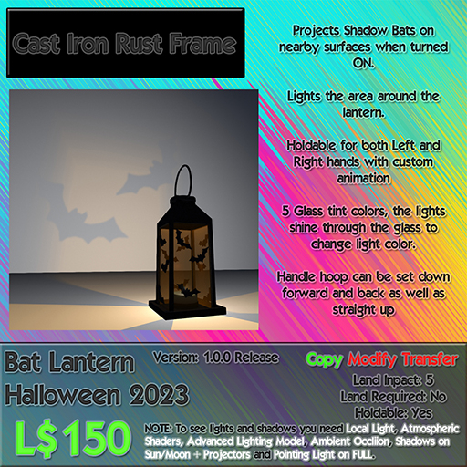 [RPC] Bat Lantern - Halloween 2023 (Rust)
