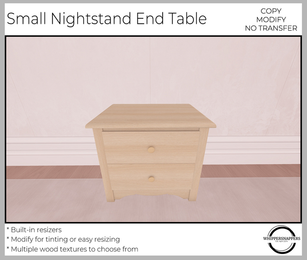 ! Whippersnappers ! - Small Nightstand