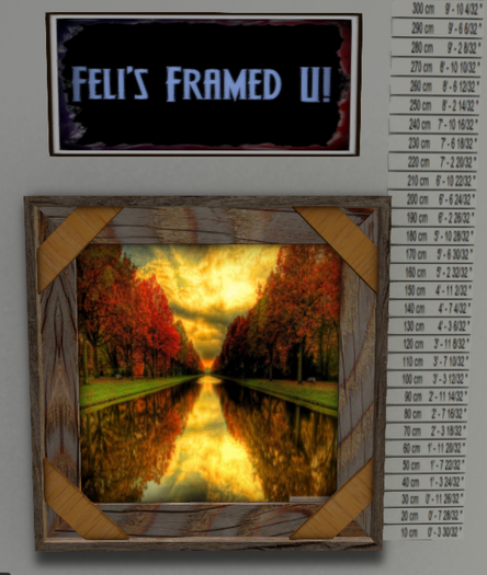 Feli Frame lg autumn forest