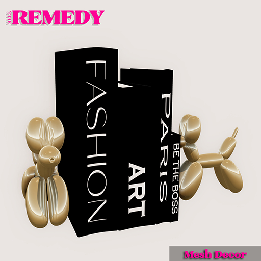 [MR] - Balloon Dog Bookends (Gold)