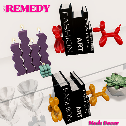 [MR]-Balloon Dog Bookends (Fatpack)