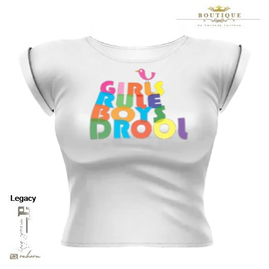 GIRLS RULE BOYS DROOL MultiColor For Women (BOXED)