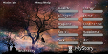 MyStory HUD Style Changer: Starry Night