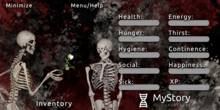 MyStory HUD Style Changer: Skeleton Romance