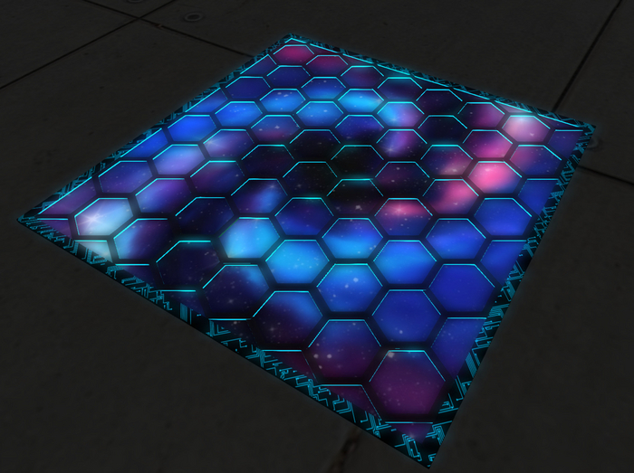 Cyber Galactic Dance Floor