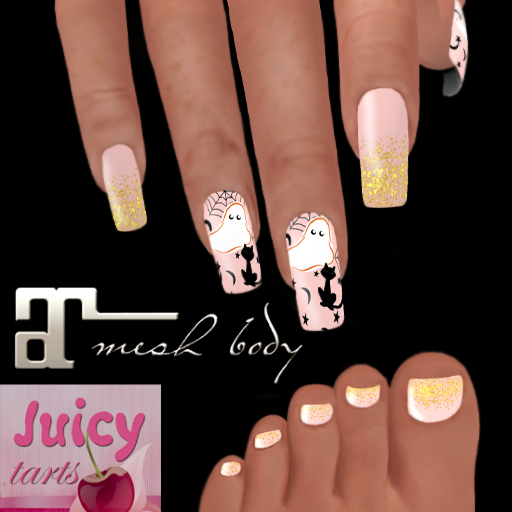 Spooky Kitty Halloween Nail Polish