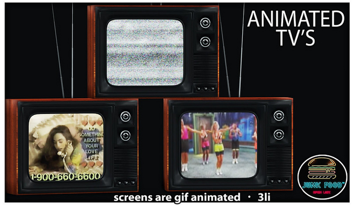 Junk Food - Animated TV's