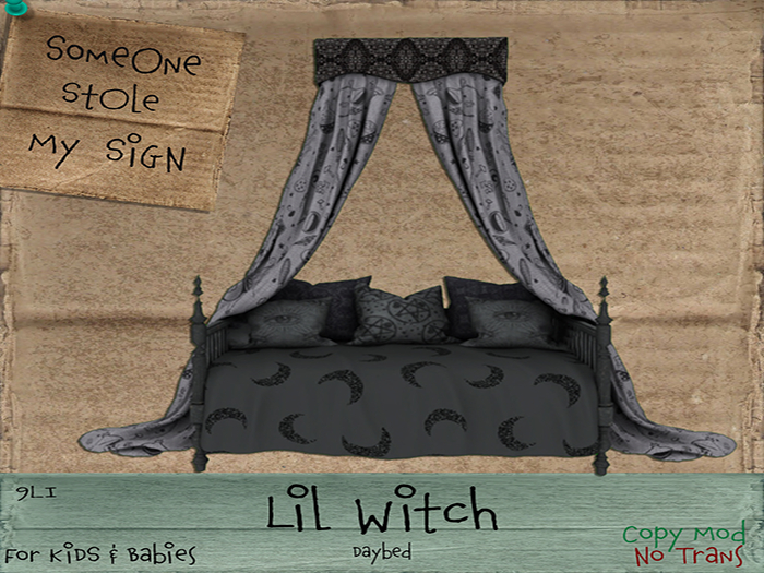 SSMS - Lil Witch Daybed Boxed