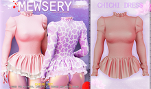 Mewsery Chichi Dress{Rose}