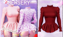 Mewsery Chichi Dress{Rosewood}