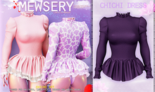 Mewsery Chichi Dress{Amethyst}