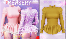 Mewsery Chichi Dress{Champagne}