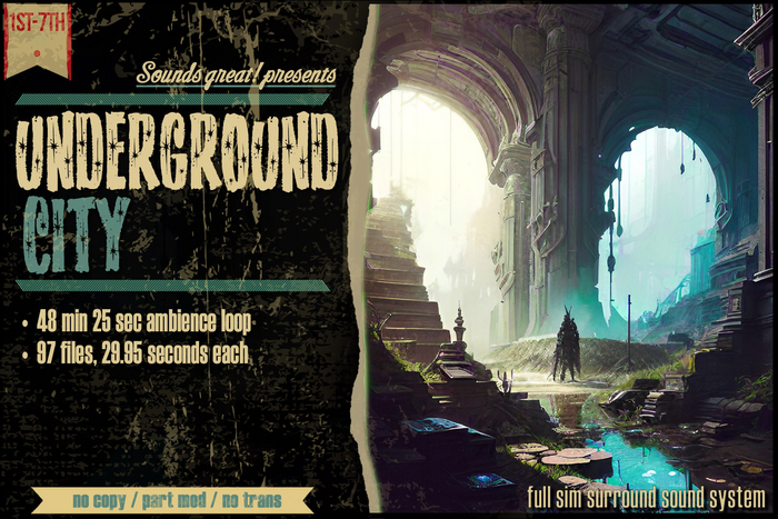 Sounds Great! Ambient System - Underground City