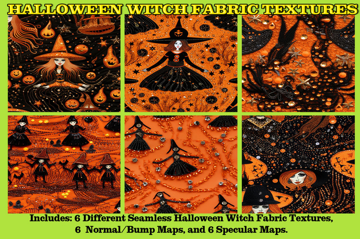 SEAMLESS WITCH FABRIC TEXTURES