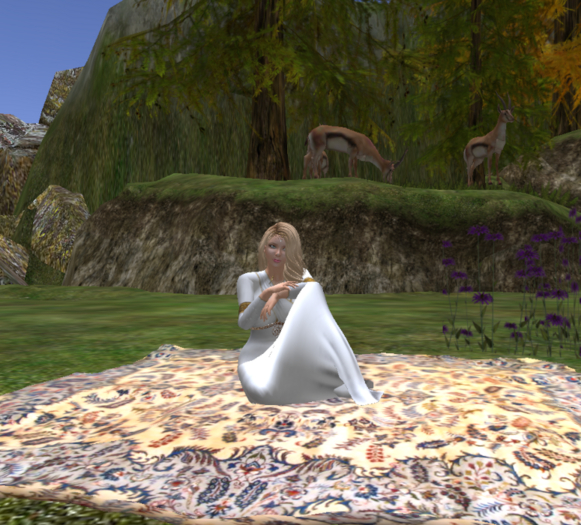 BizaarLilly ~ Persian Rug ~ Summer Fruits