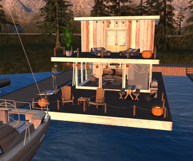  Houseboat - shabby chic