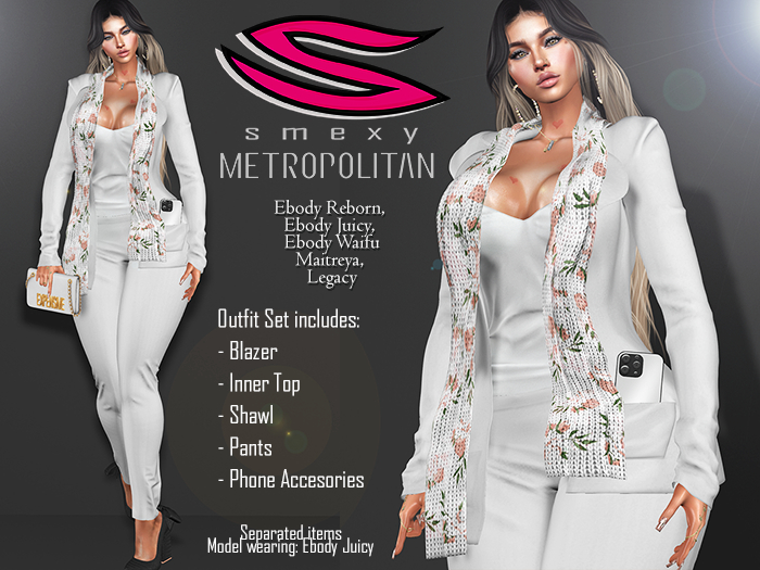 ::Smexy:: Metropolitan WHITE