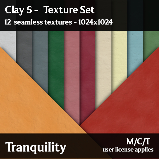 Tranquility - Clay Texture Set 5