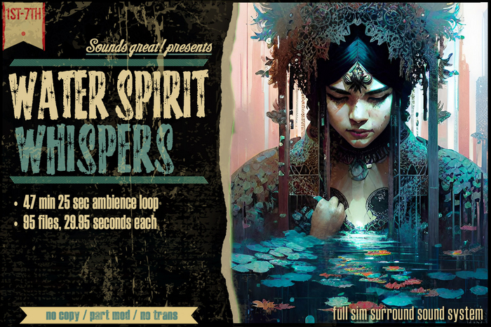 Sounds Great! Ambient System - Water Spirit Whispers