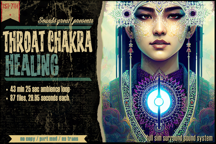 Sounds Great! Ambient System - Throat Chakra Healing