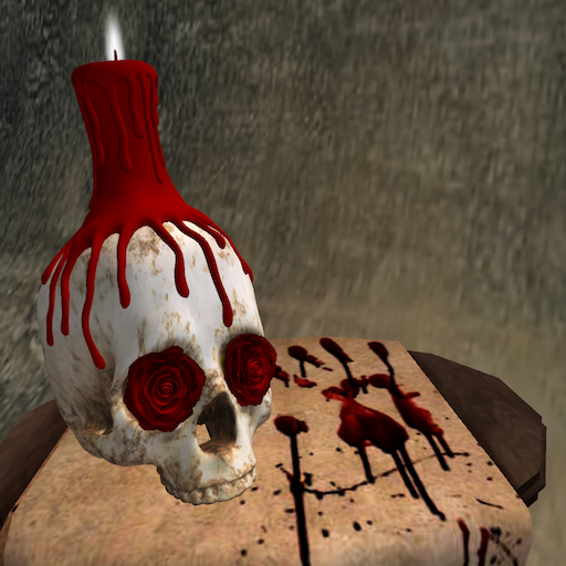Song's Rosey-eyed Skull Candle
