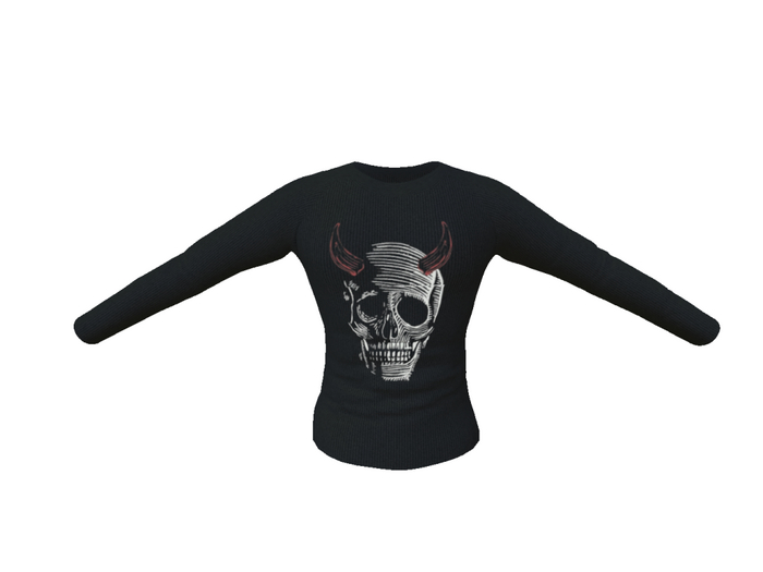 REVOLUTION - Raglan Shirt (Skull)