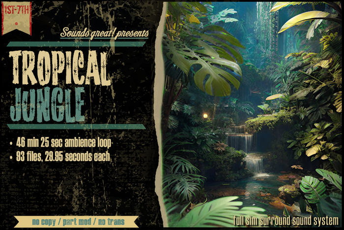 Sounds Great! Ambient System - Tropical Jungle