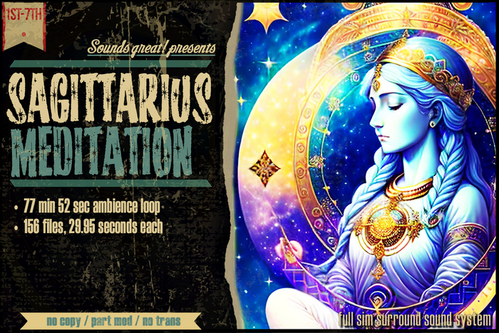 Sounds Great! Ambient System - Zodiac Meditation - Sagittarius
