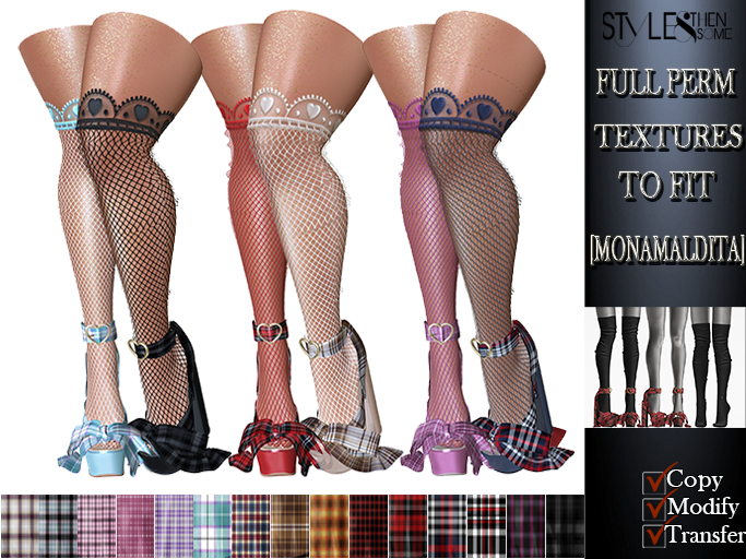 STYLES-22 [MONAMALDITA] Shoes  - TEXTURE FULL PERM -FatpacV3