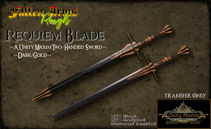 [FAR] Requiem Blade Dark/Gold (Box)