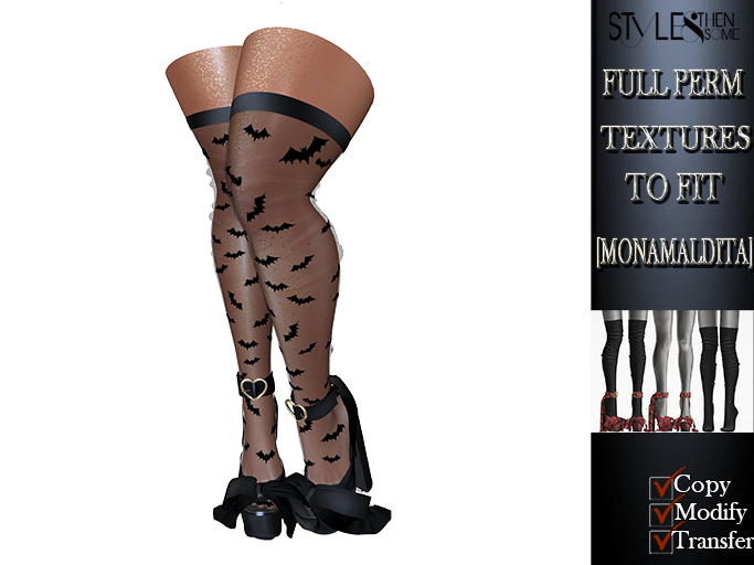 STYLES-22 [MONAMALDITA] Shoes  - TEXTURE FULL PERM v4.1
