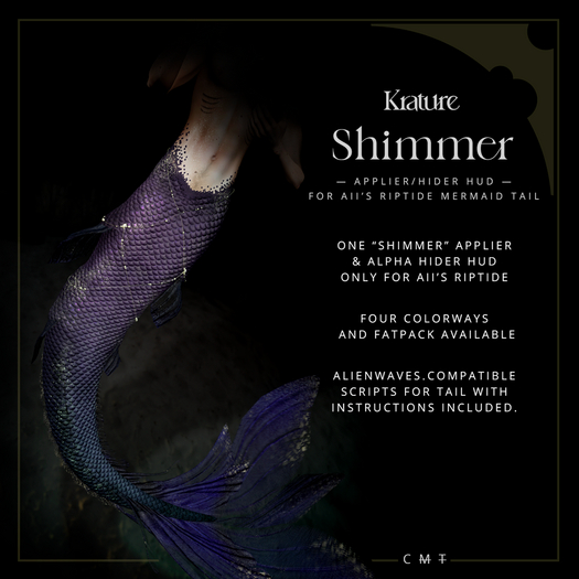 ((Krature)) - Shimmer - Riptide Applier HUD - Purple