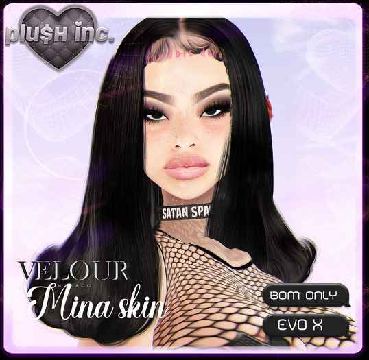 P.inc - Mina skin - Velour x Porcelain Genus