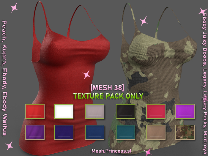 [MeshPrincess TEXTURE PACK] [MESH 38]