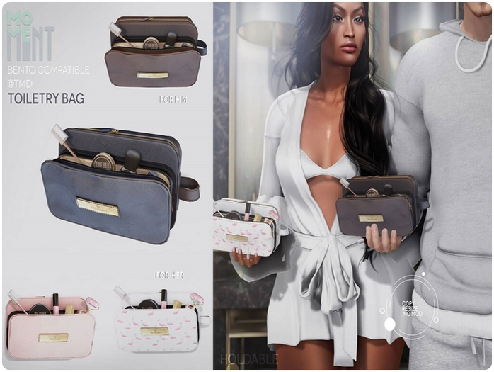 MOVEMENT - Toiletry bag for Her - 1WEAR ME TO UNPACK*
