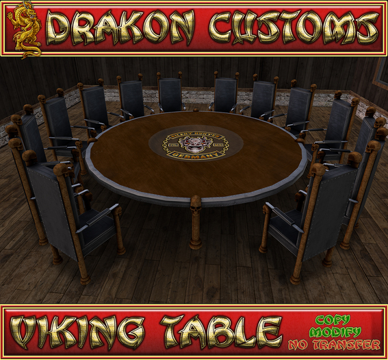 ::DC::Viking Table AND Chairs Demo