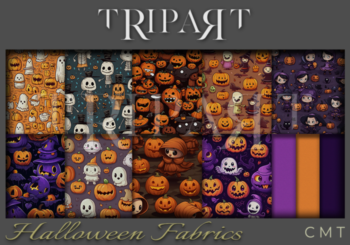 .::TRIPART::. Halloween Fabrics