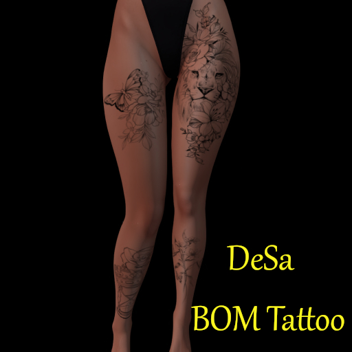 DeSa -Spring Lion B-  BOM Tattoo(Add)