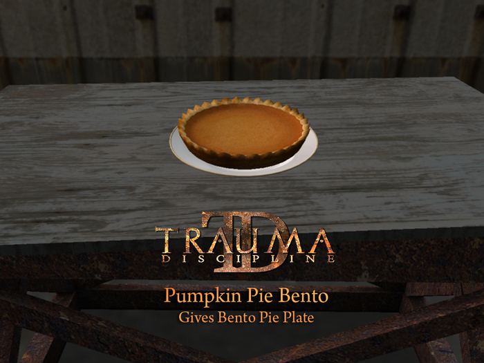 TRAUMA Pumpkin Pie Bento 