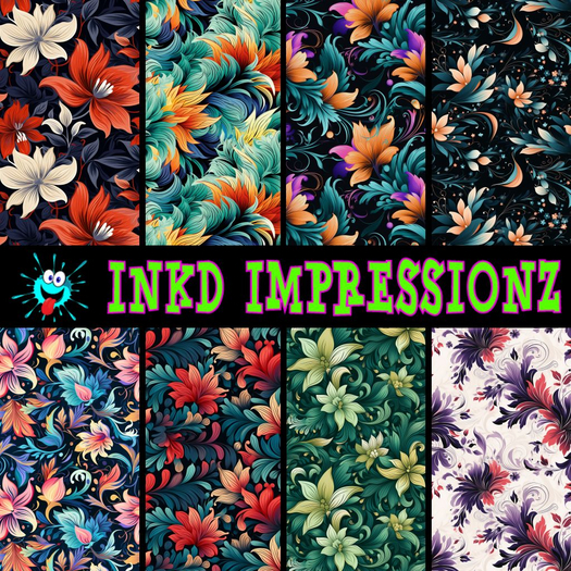 Floral Texture Pack 001
