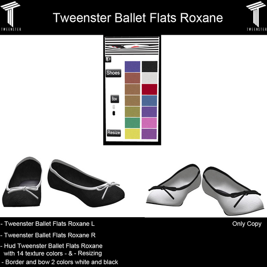 Tweenster Ballet Flats Roxane Demo