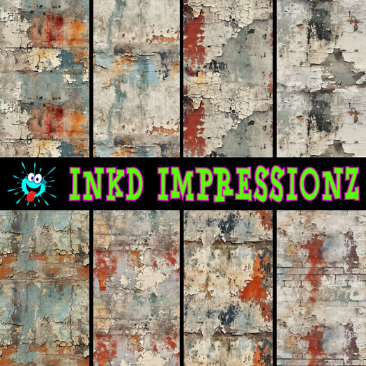 Peeling Paint Texture Pack 001