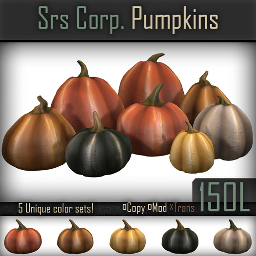 Srs Corp. Autumn Pumpkins
