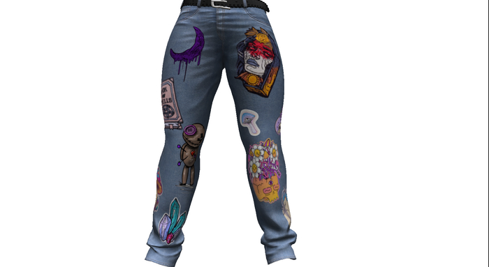 ! ! NB - Witchy Jeans Light -