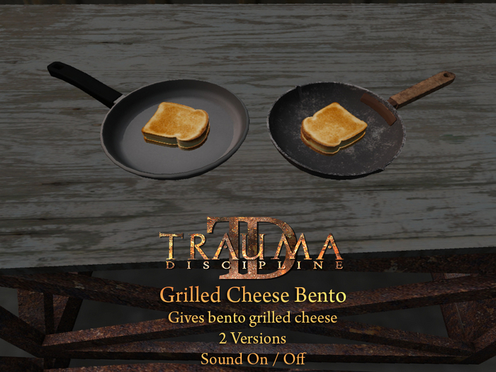 TRAUMA Grilled Cheese Bento