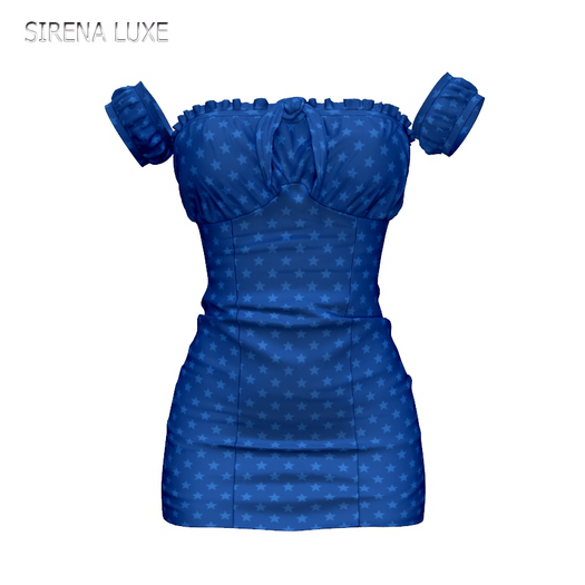 Blue Independence Day Dress