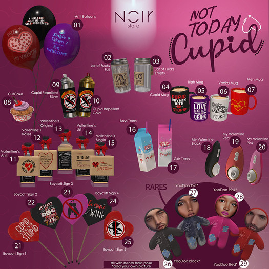 :::NOIR::: Not Today Cupid Gacha - 20