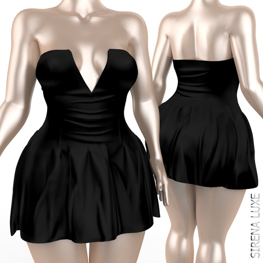 Black Amyra Dress Maitreya Legacy Reborn